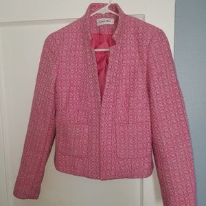 Calvin Klein Tweed Blazer